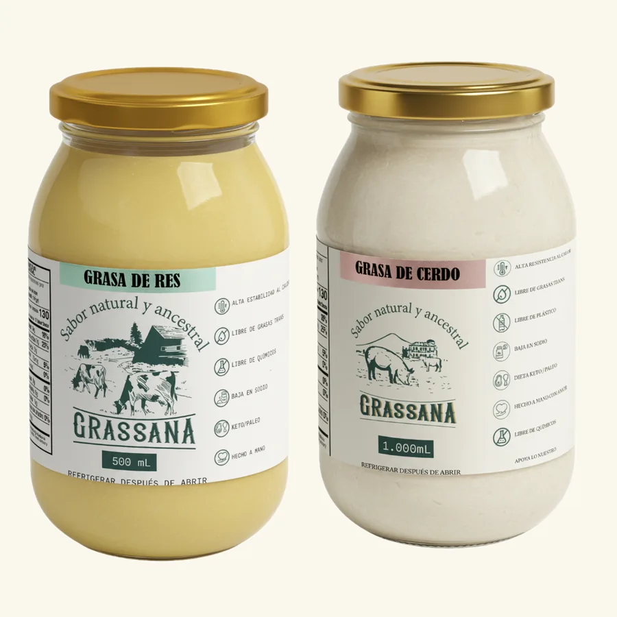 Combo 1000ml Dúo Grassa