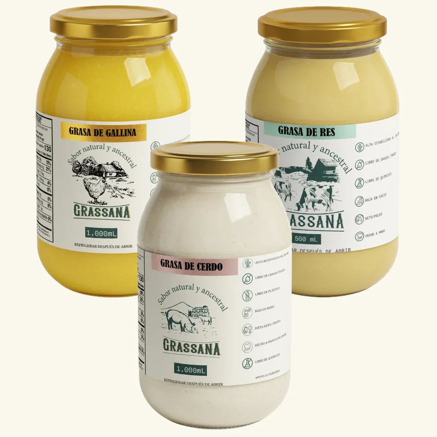 Combo 1.000ml Triada Sanadora