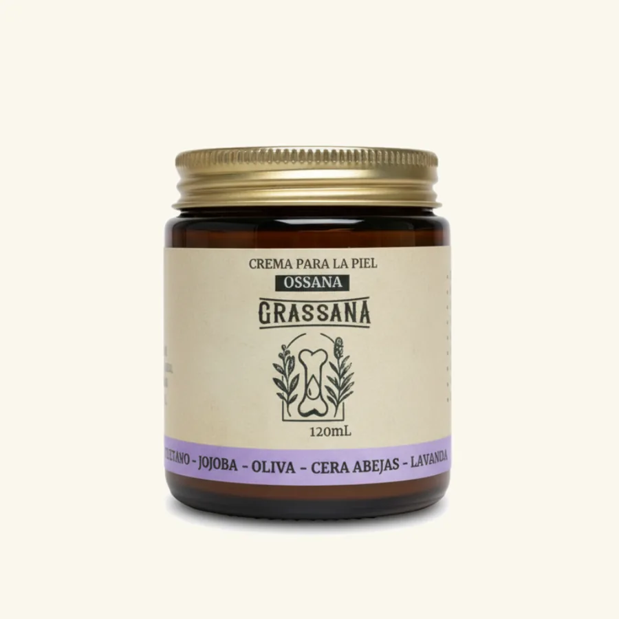 Crema Ossana base grasa-sebo de tuetano