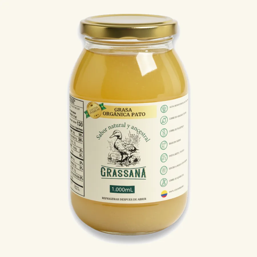 Grasa de pato orgánica (enjundia)