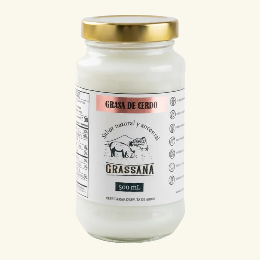 Grasa-manteca de cerdo Ancestral