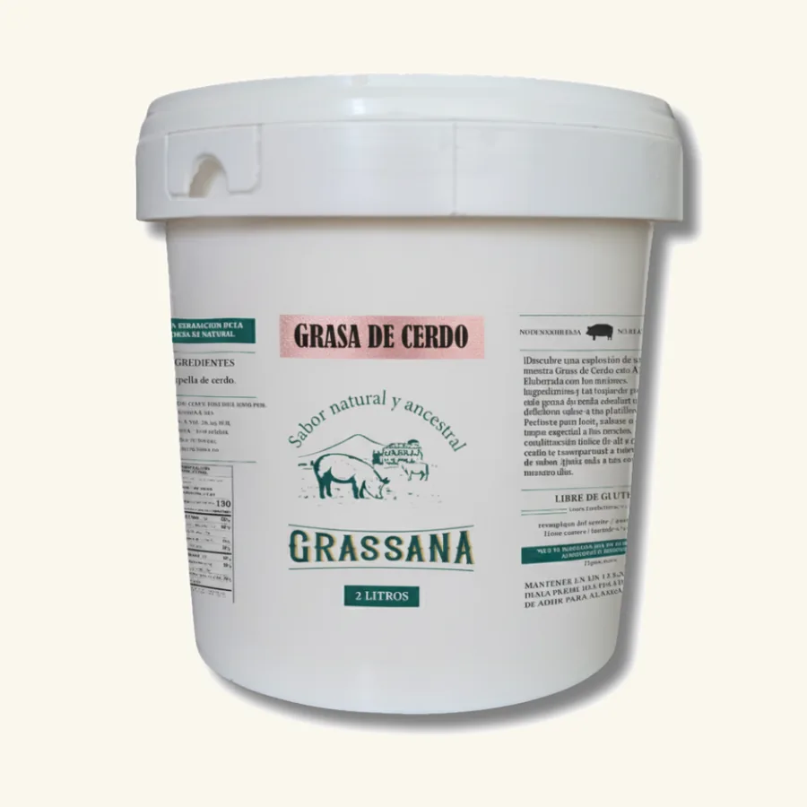 Grasa manteca de cerdo FAMILIAR