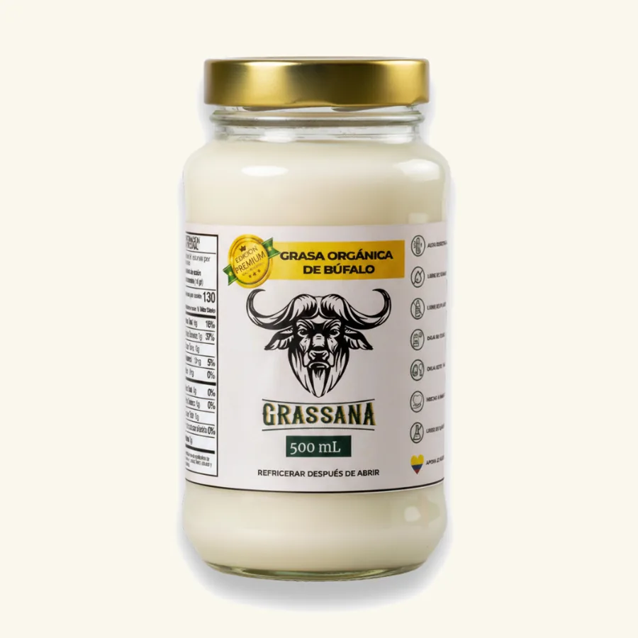 Grasa-Sebo Búfalo orgánica