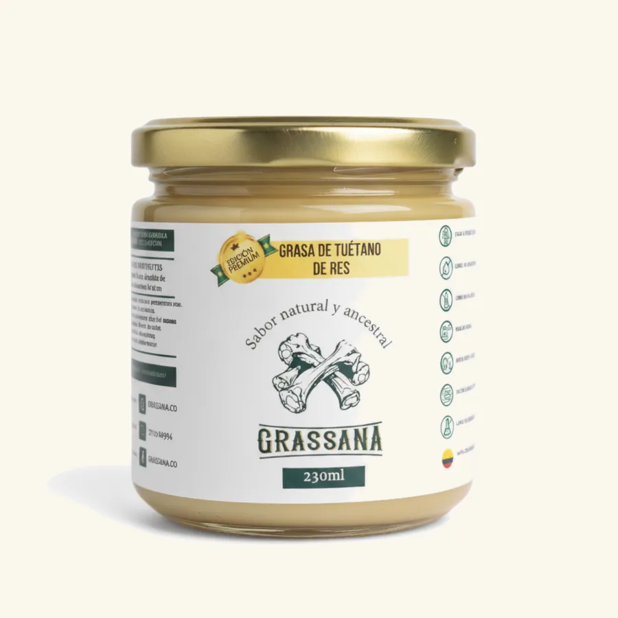Grasa-sebo tuétano de res